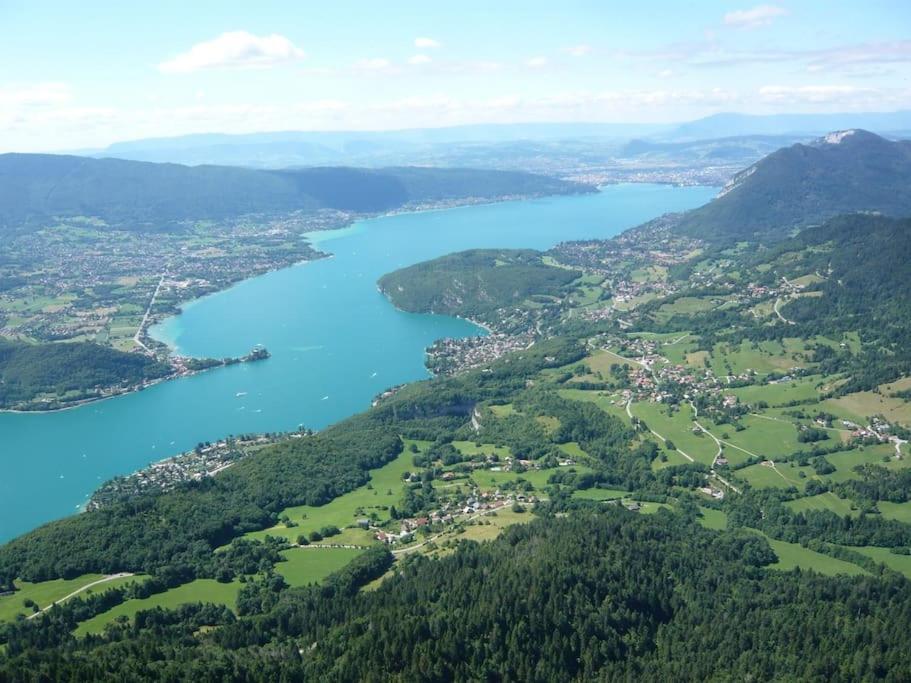 Charmant Appartement Lac D'Annecy / Ski - 6 Pers Menthon-Saint-Bernard Zewnętrze zdjęcie